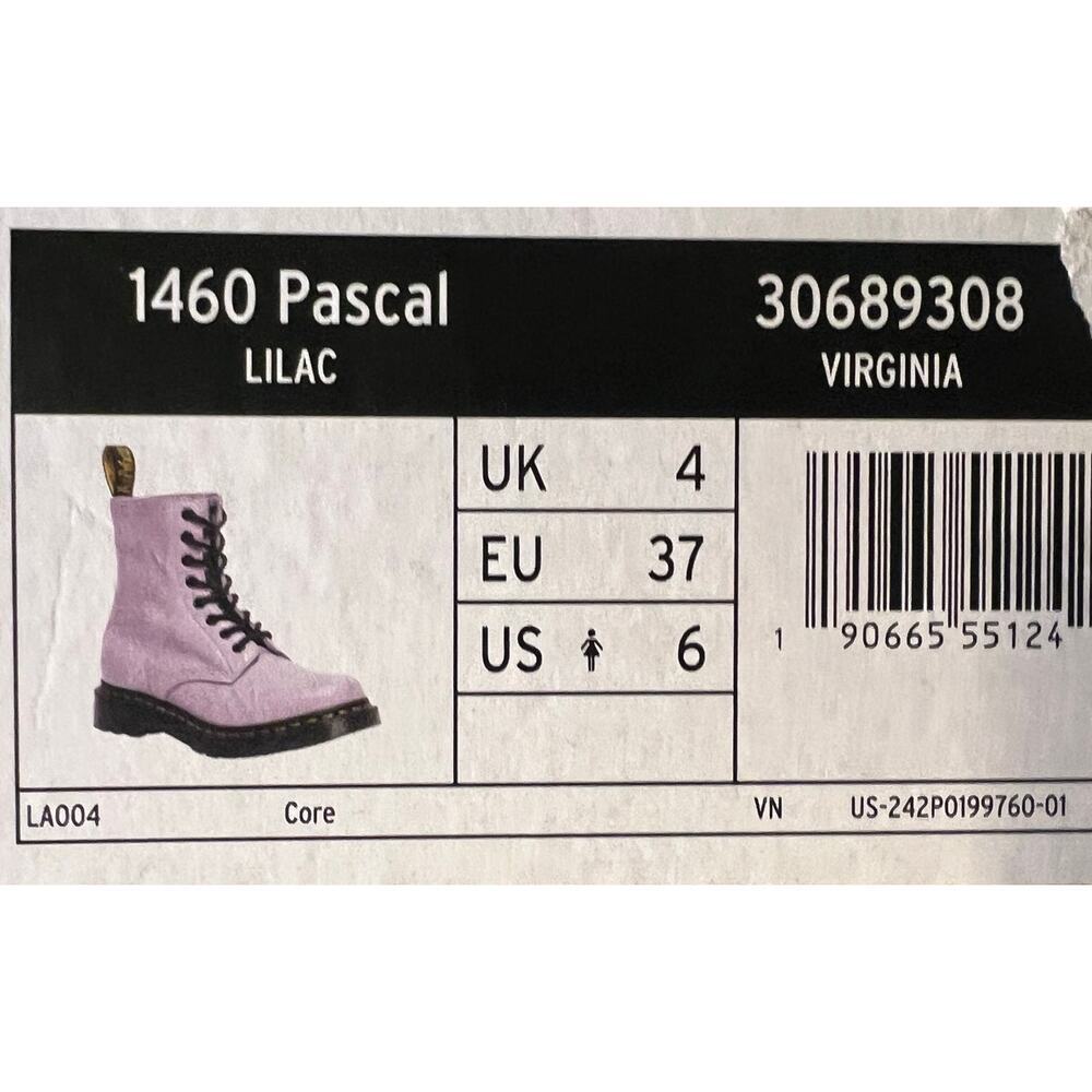 NIB Dr. Martens 1460 Pascal Boots in Lilac - Women's Size 6 - Picture 3 of 10